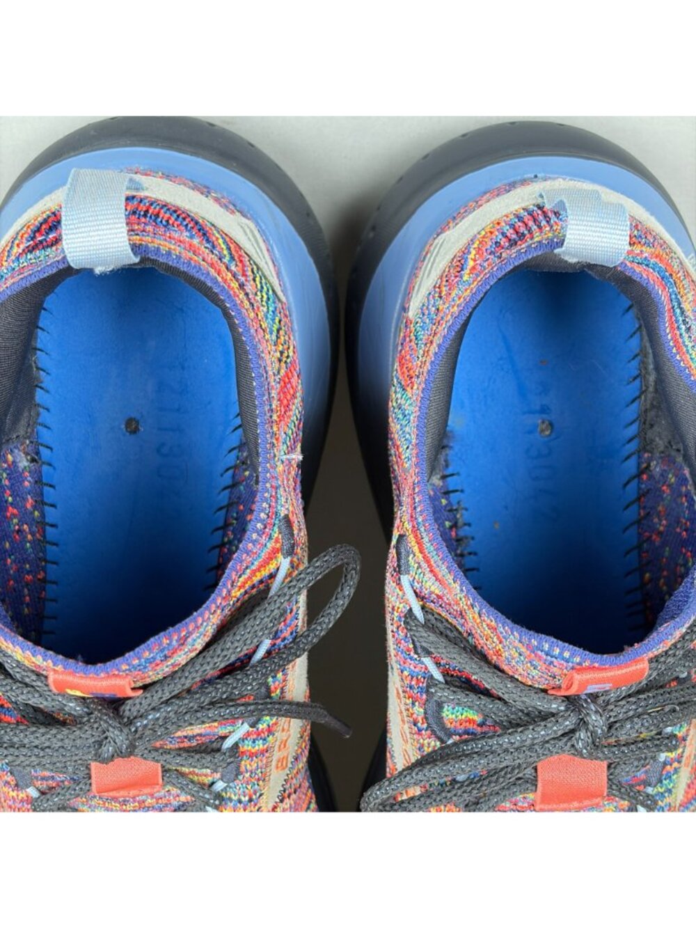 Brooks Glycerin 21 Stealthfit Knit Athletic Shoes Womens 10 Blue Multicolor - Picture 7 of 10
